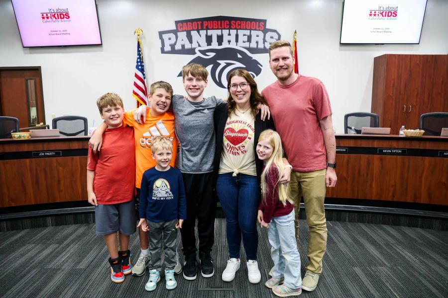 April Lawson and Family